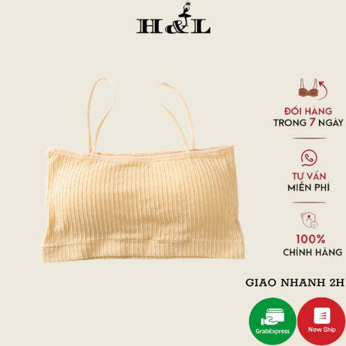 Áo Bra Nữ - Bra Gân Tăm 2 Dây - Áo Ngực Mút Mỏng 809