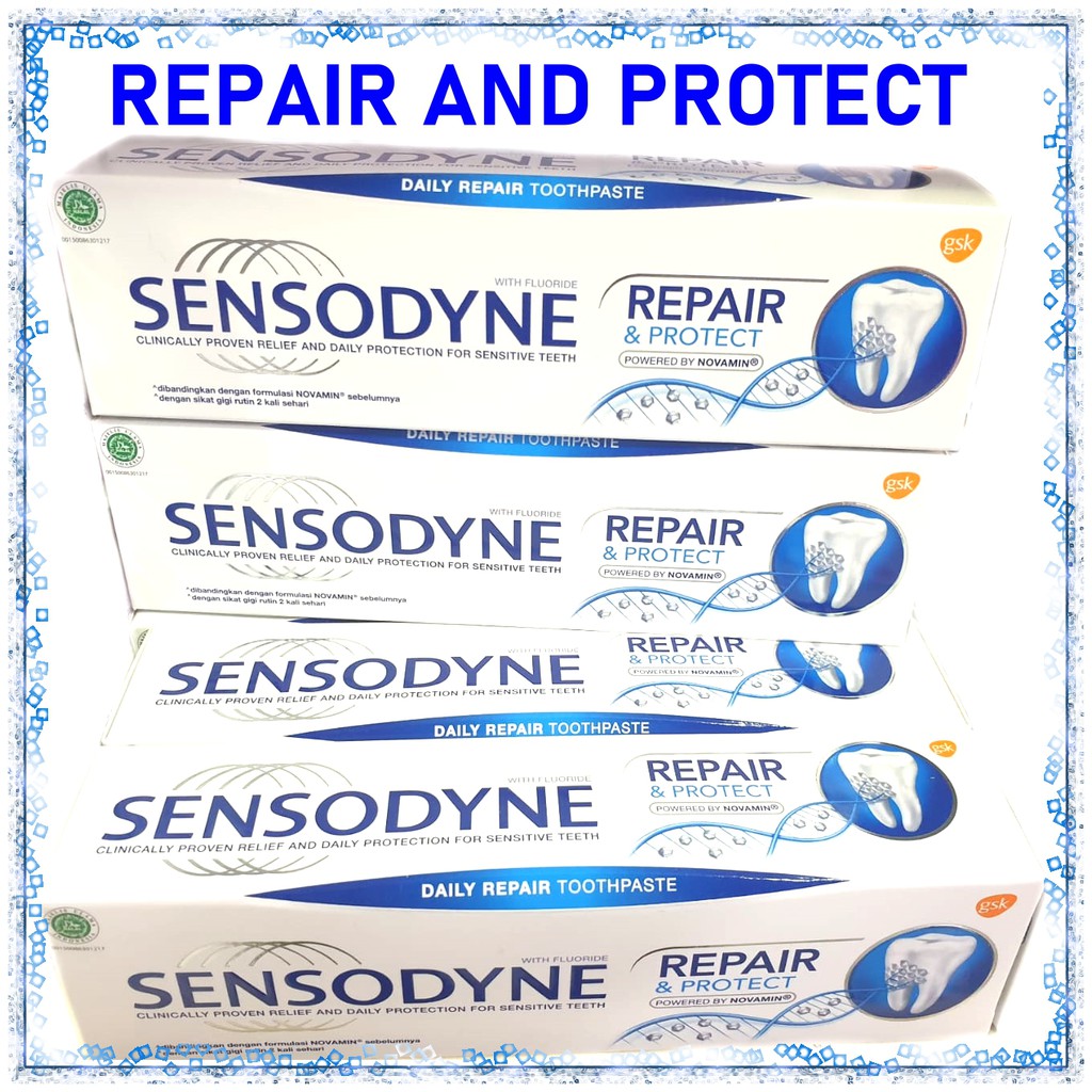 (hàng Mới Về) Kem Đánh Răng Sensodyne 100g Giúp Tái Tạo Da Và Cải Thiện Tình Trạng Tình Trạng Tình Trạng Da Khô