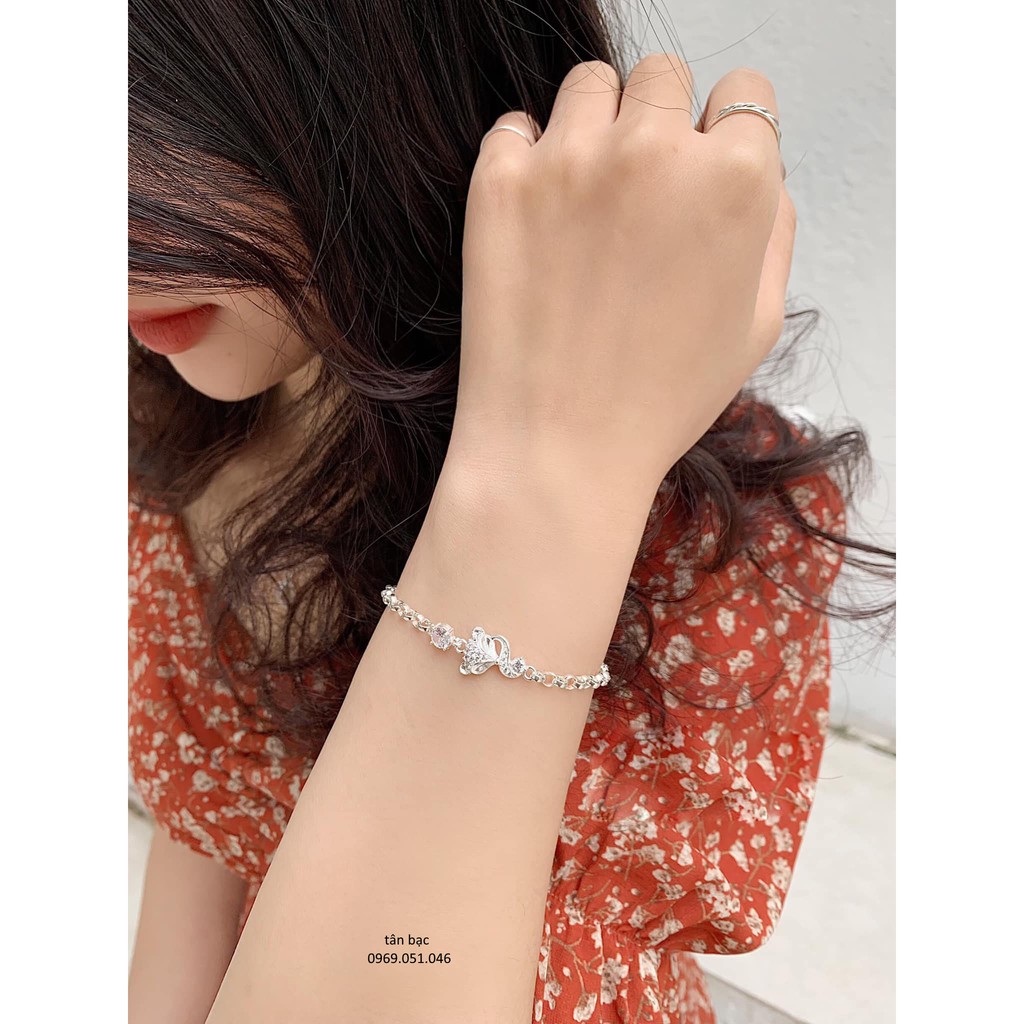 Lắc tay BẠC , mẫu hồ ly , biểu tượng của tài lộc , tình duyên luôn đong đầy , chất liệu bạc chuẩn dễ dùng , dễ bán lại