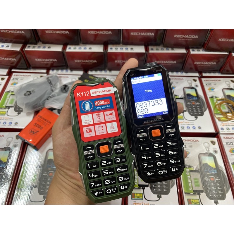 Điện Thoại Độc Kechaoda K112 Sạc cho Smartphone Tặng Cây Mở Vít Pin 1 Tháng Chờ | BigBuy360 - bigbuy360.vn