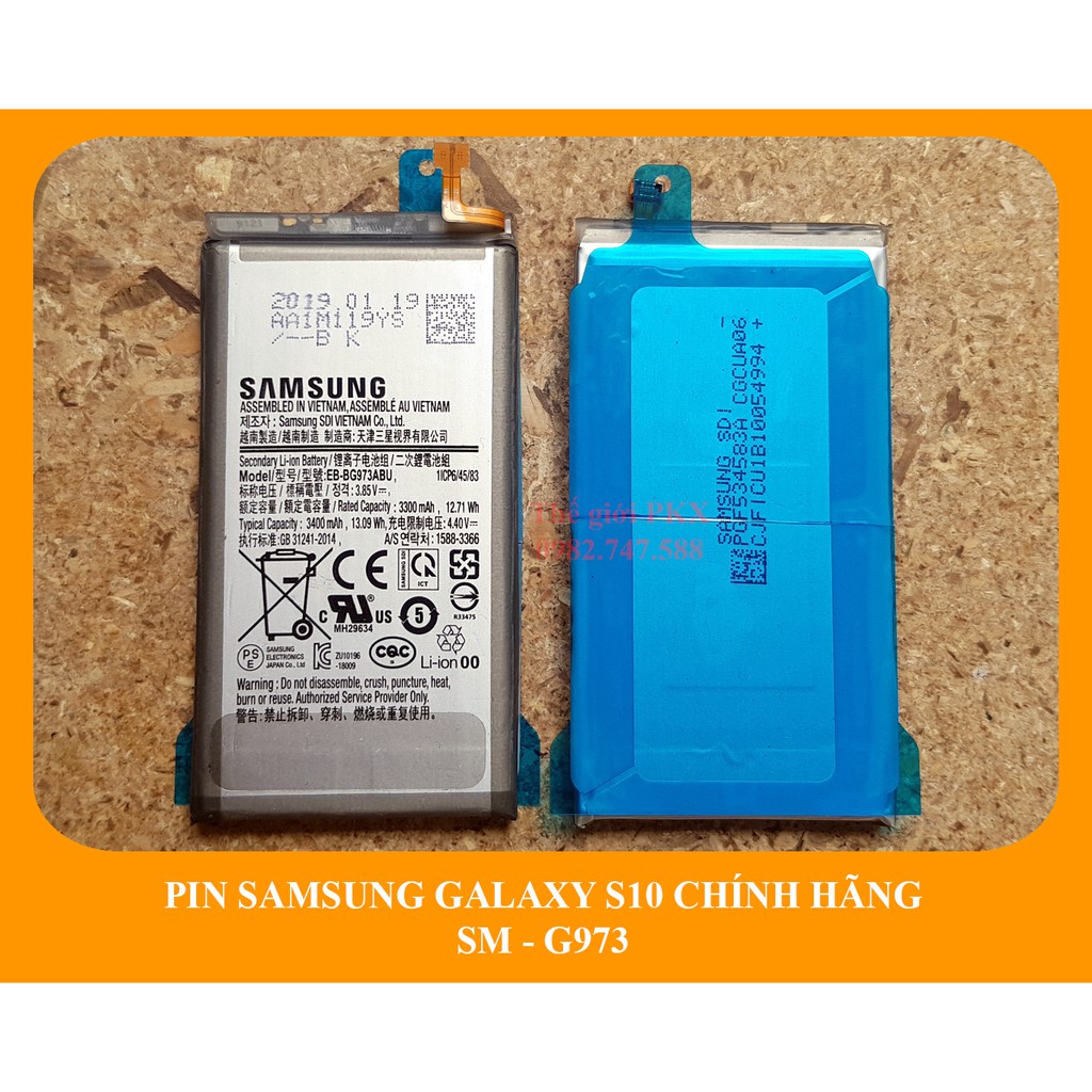 Pin Samsung S10 chính hãng G973