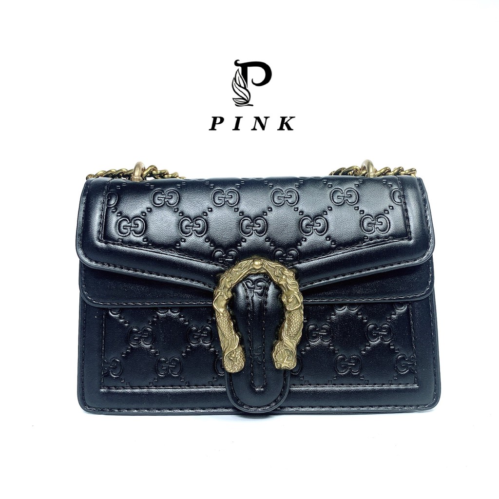 Túi xách nữ cao cấp , Túi sách nữ kết hợp đeo chéo thời trang trẻ P08 - Pink Shop