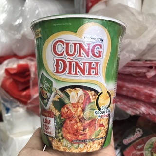 Mì ly Cung Đình vị lẩu tôm chua cay
