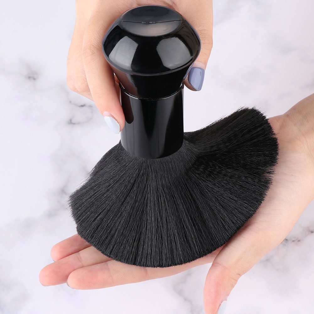 📞TOP💻 Fashion Neck Duster Beard Brush Professional Hairdressing Salon Stylist Barber Cutting Cleaning Makeup Tool  Hot Sale Hair Styling
