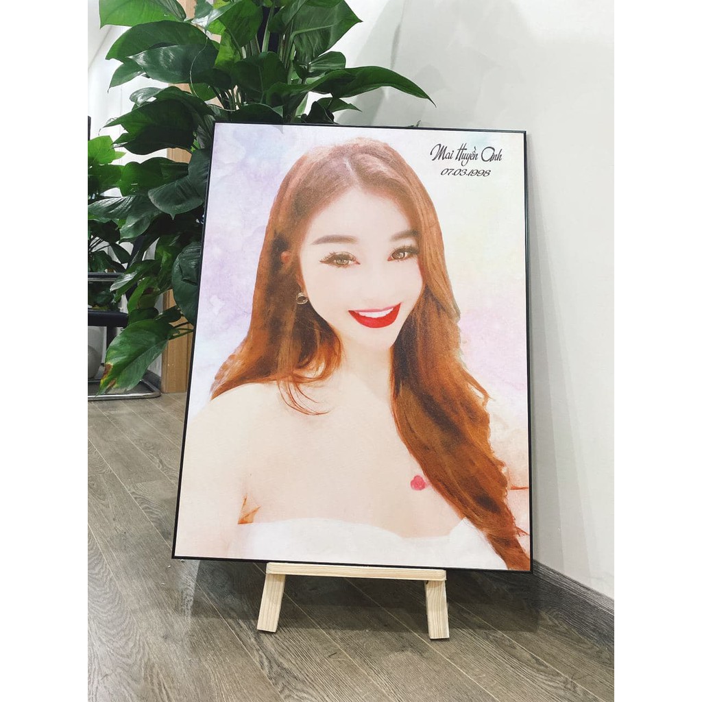 Tranh chân dung màu nước siêu đẹp , siêu bền chống nước, ẩm mốc giá chỉ từ 199k | BigBuy360 - bigbuy360.vn