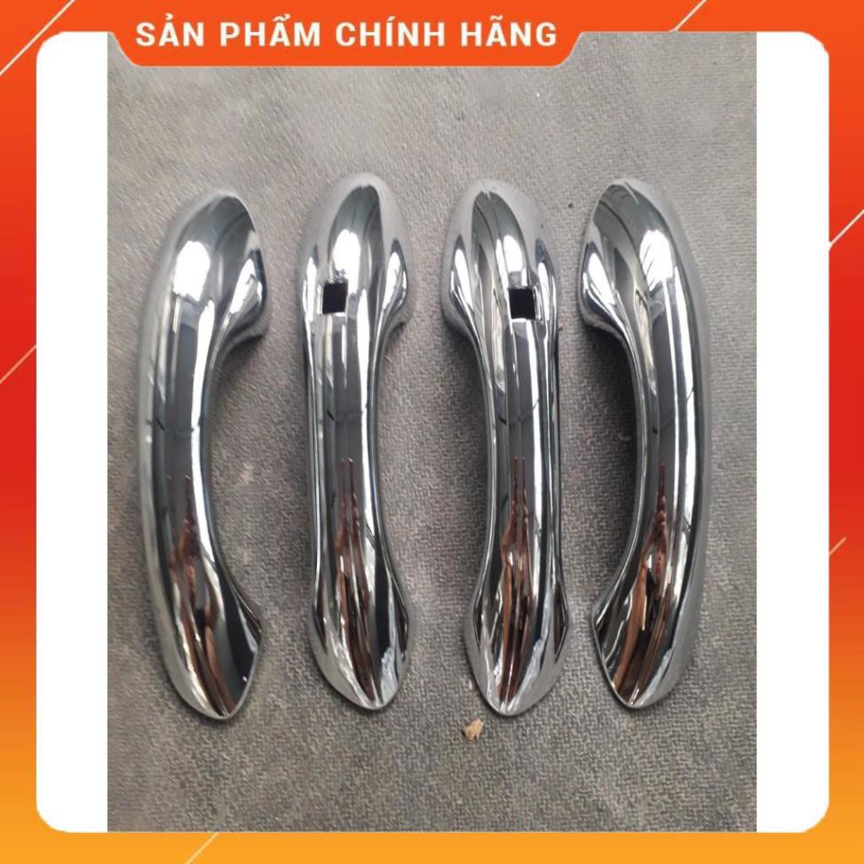 [Bb127] Shop bán sp  Bộ 4 Ốp Tay năm cửa Mạ crom Xe Hyundai Santafe form 2019 ảnh thật NN915