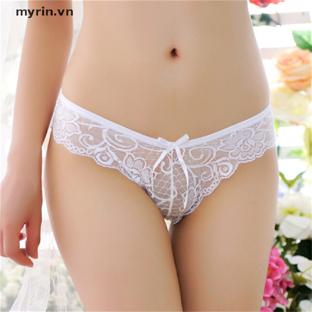Quần lót ren lưng thấp gợi cảm cho nữ<br />