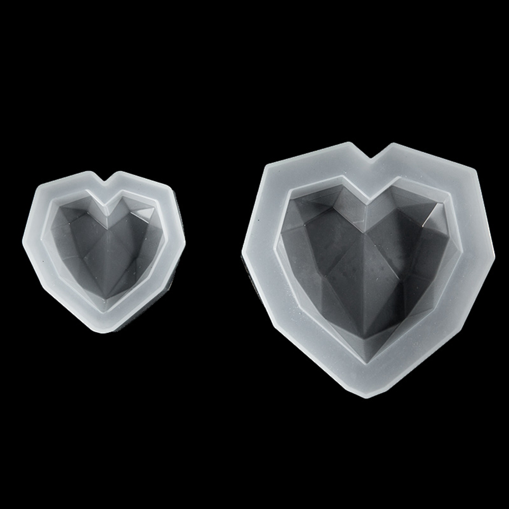 Khuôn silicon làm bánh tạo hình trái tim dễ thương