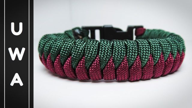 Vòng tay handmade paracord bracelet snake knot