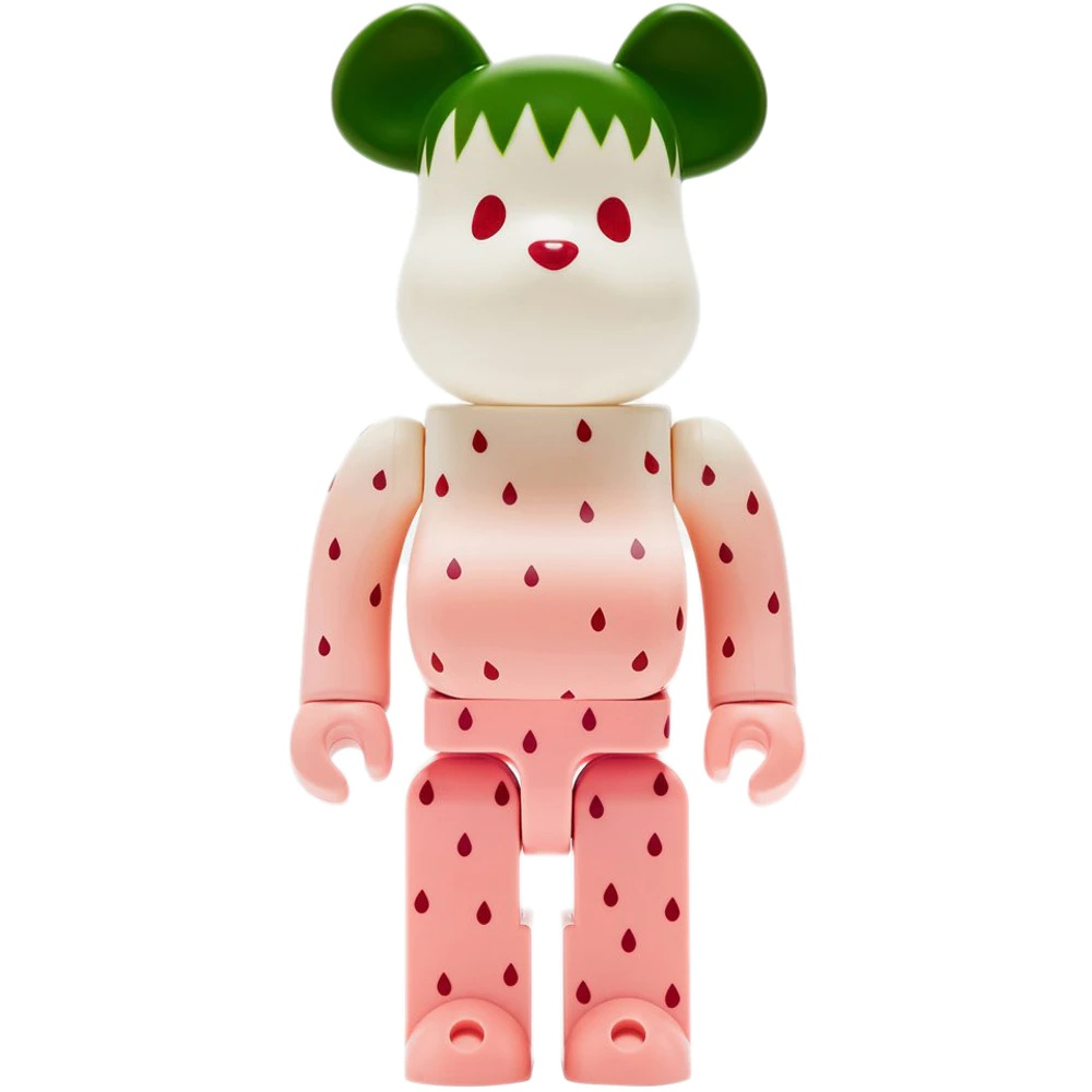 Mô Hình trưng bày decor Bearbrick x Clot Summer Fruits Snow Strawberry