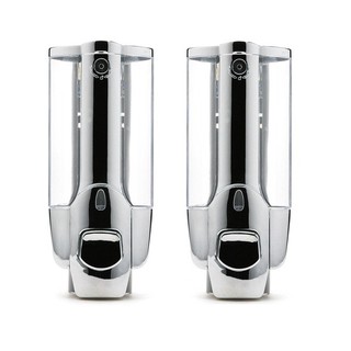 Bộ 2 Hộp đựng nước rửa tay, xà phòng treo tường đơn