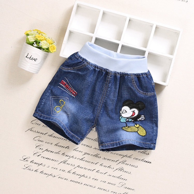 Quần Short Jeans Cho Bé Trai &amp; Gái