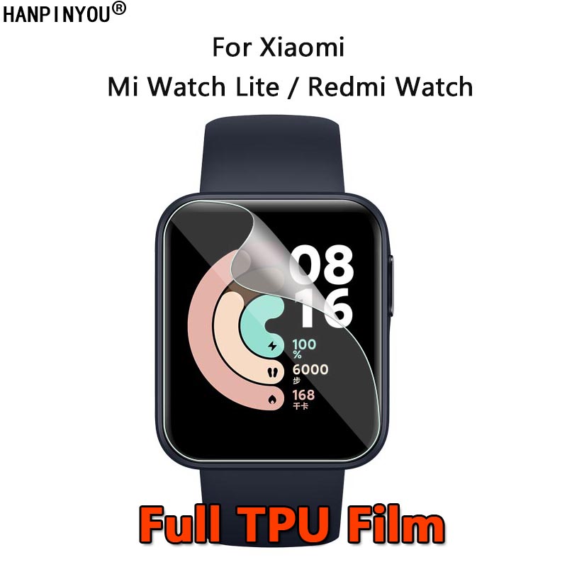 Set 1 / 3 / 5 / 10 Miếng Dán Bảo Vệ Màn Hình Đồng Hồ Thông Minh Siêu Mỏng Chống Trầy Xước Cho Xiaomi Mi Watch Lite / Redmi Kính