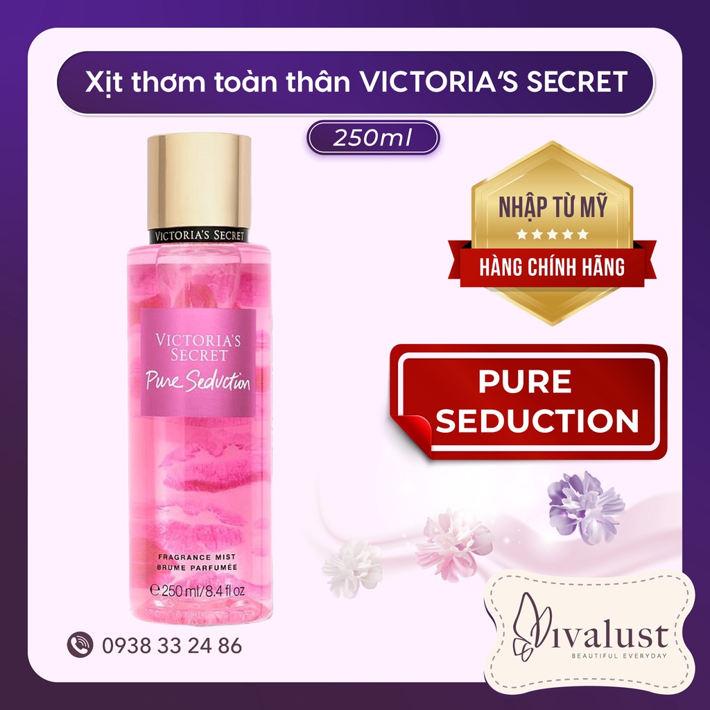 Xịt thơm toàn thân PURE SEDUCTION - Victoria's Secret