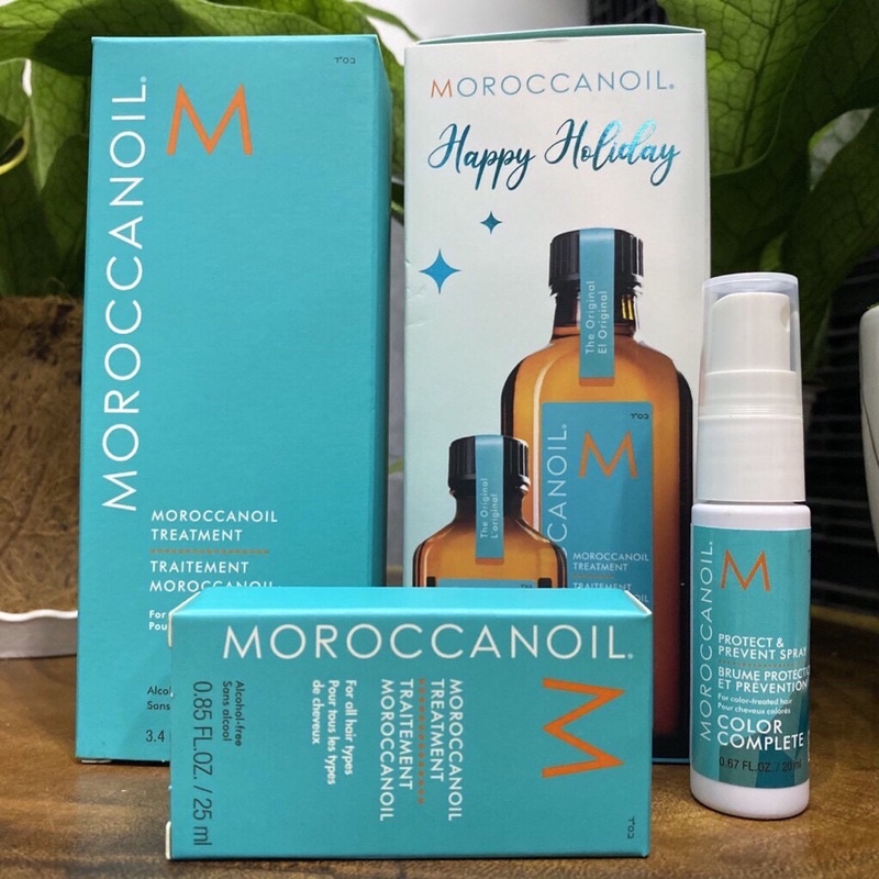 Chính hãng  Combo quà tặng Happy Holiday Moroccanoil