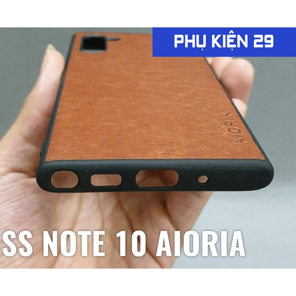 Ốp lưng chông sốc,chống va đập lưng da cao cấp AIORIA