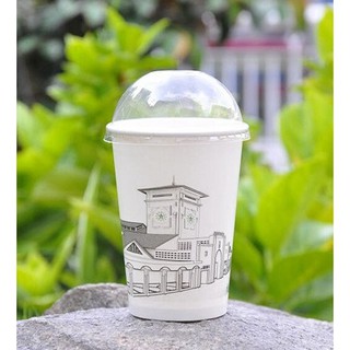 In 2000 ly giấy 12oz dùng cho cà phê mang đi