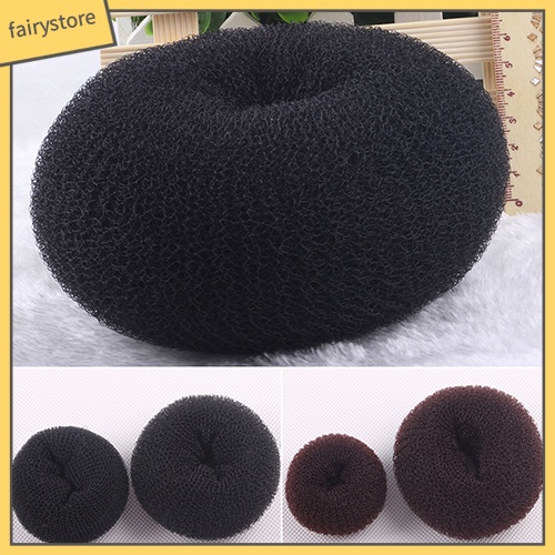 Dụng Cụ Búi Tóc Hình Bánh Donut Cho Nữ