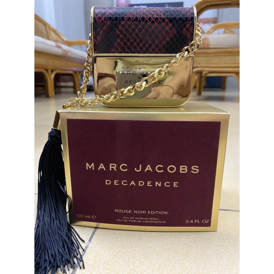 Nước Hoa Nữ Marc Jacobs Decadence Rouge Noir Edition Túi Đỏ, Gợi Cảm, Sang Trọng