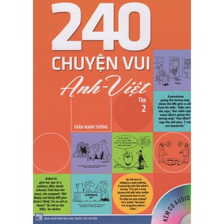 Sách - 240 Chuyện Vui Anh - Việt (Tập 2) - Kèm CD