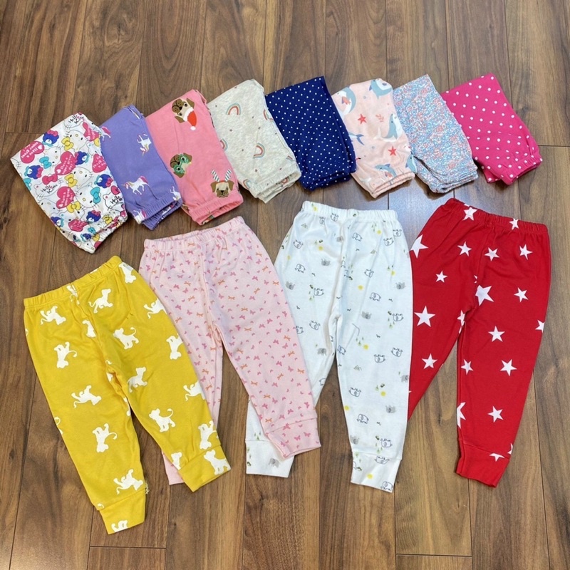 Set 5 quần dài thu đông bozip cho bé trai/bé gái(8-18kg)