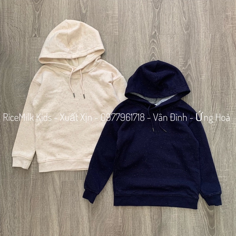 Áo nỉ bông hoodie Anko xuất dư xịn cho mẹ và bé