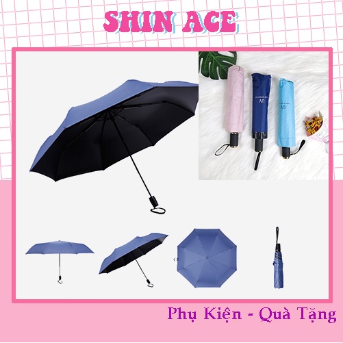 Ô Dù Che Nắng Mưa Chống Tia UV Vải 4 Lớp
