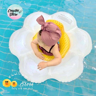 Phao Bơi Hoa Cúc Kèm Bơm Chống Lật An Toàn Cho Bé 0-4 Tuổi Hottrend Hàn Quốc