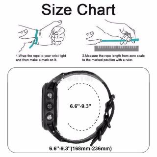 Quick Release Nylon Loop Watch Band Strap for Garmin Fenix 5 5X 5S Plus Instinct