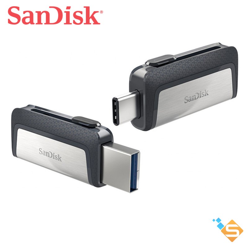 USB 3.1 OTG SANDISK 128GB 64GB 32GB Ultra Dual Drive DDC2 Type-C 150MB/s - Vỏ kim loại - Bảo Hành Chính Hãng 2 Năm