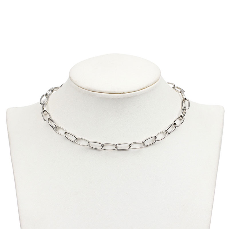 Vòng cổ Kim Loại Phong Cách Âu Mỹ Thời Trang Cho Nữ