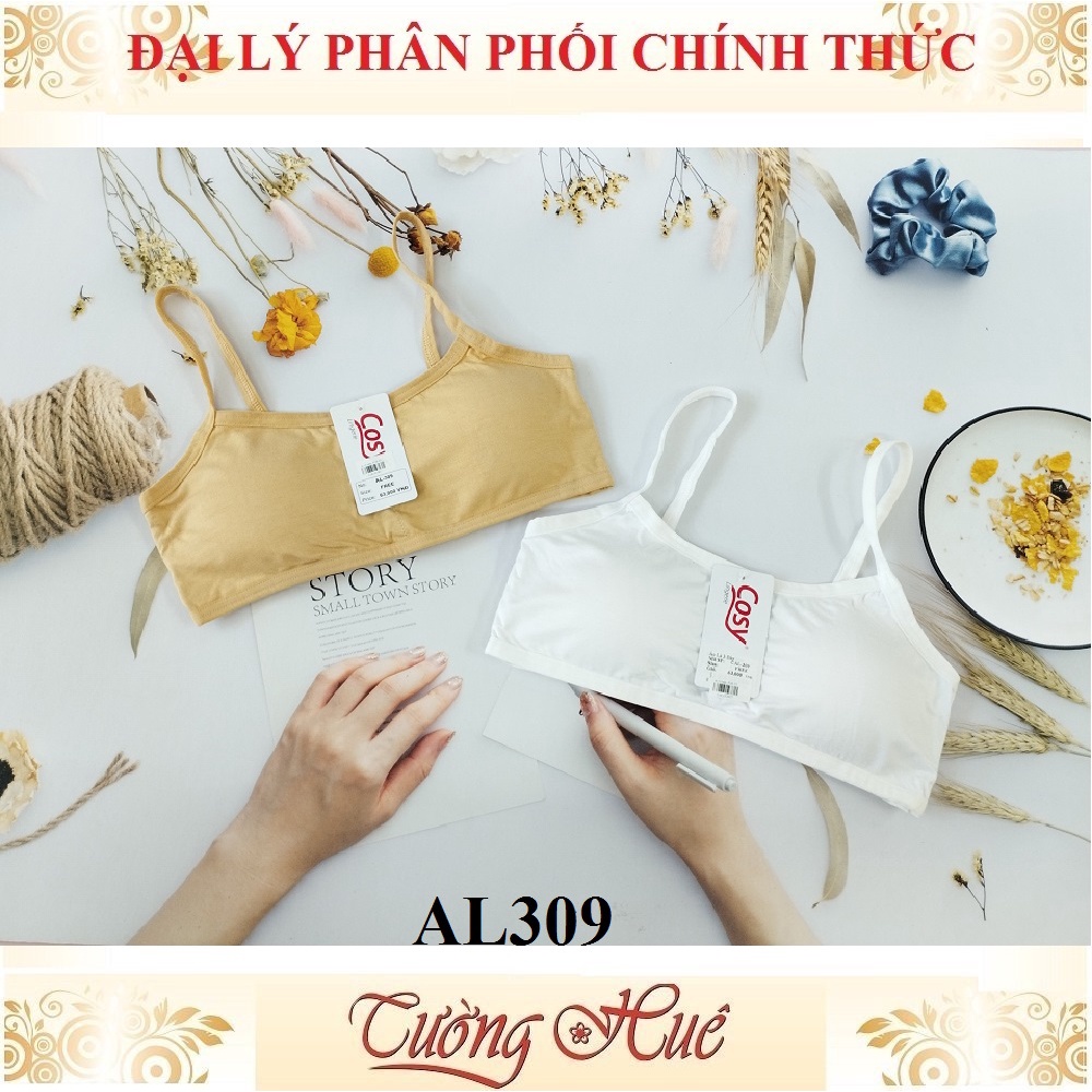 Áo lá Cosy AL309 áo lá học sinh, áo lá ngắn dây lưng đan.