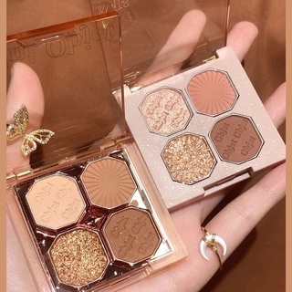 Bảng Phấn Mắt Nhũ Mini Object 4 Ô Màu