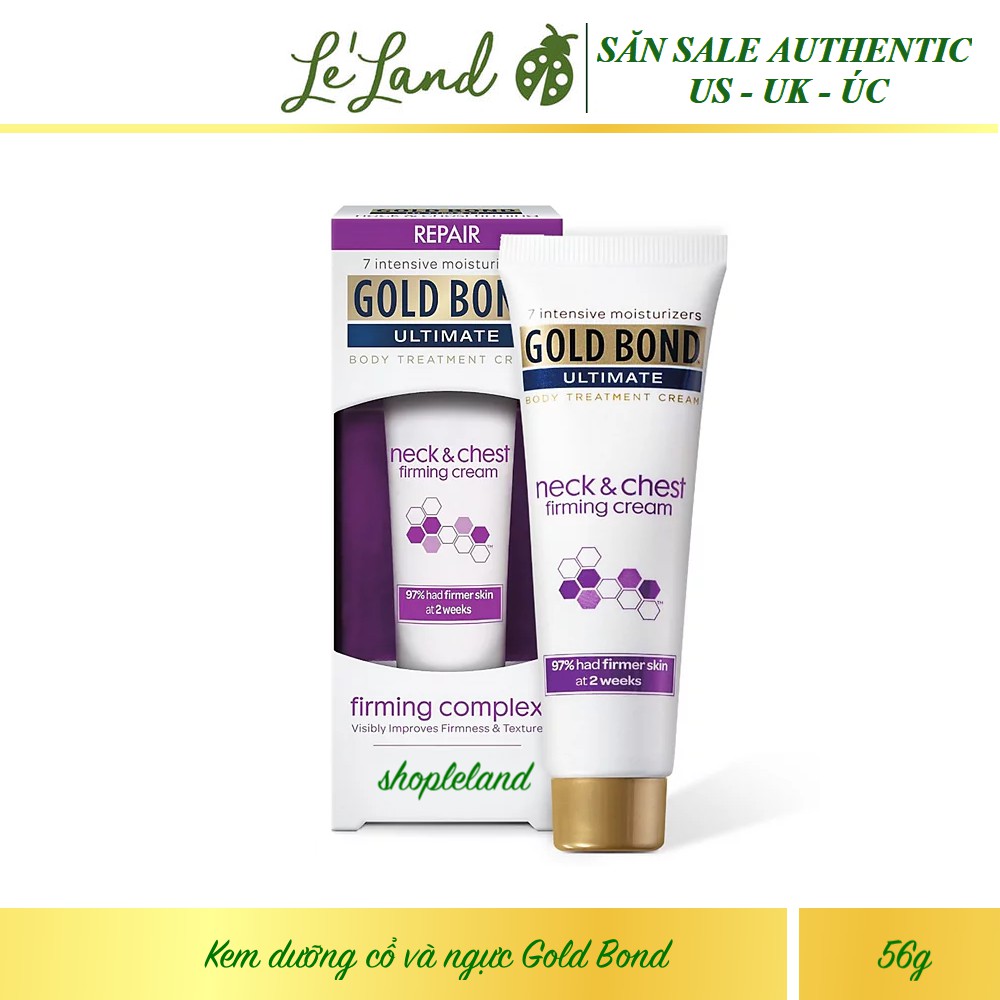 BILL US - KEM DƯỠNG CỔ VÀ NGỰC GOLD BOND ULTIMATE NECK &amp; CHEST FIRMING CREAM 56G