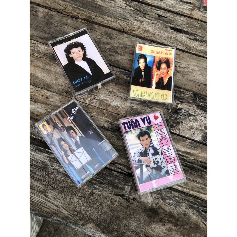 Combo 4 băng cassette Tuấn Vũ hay nhất !