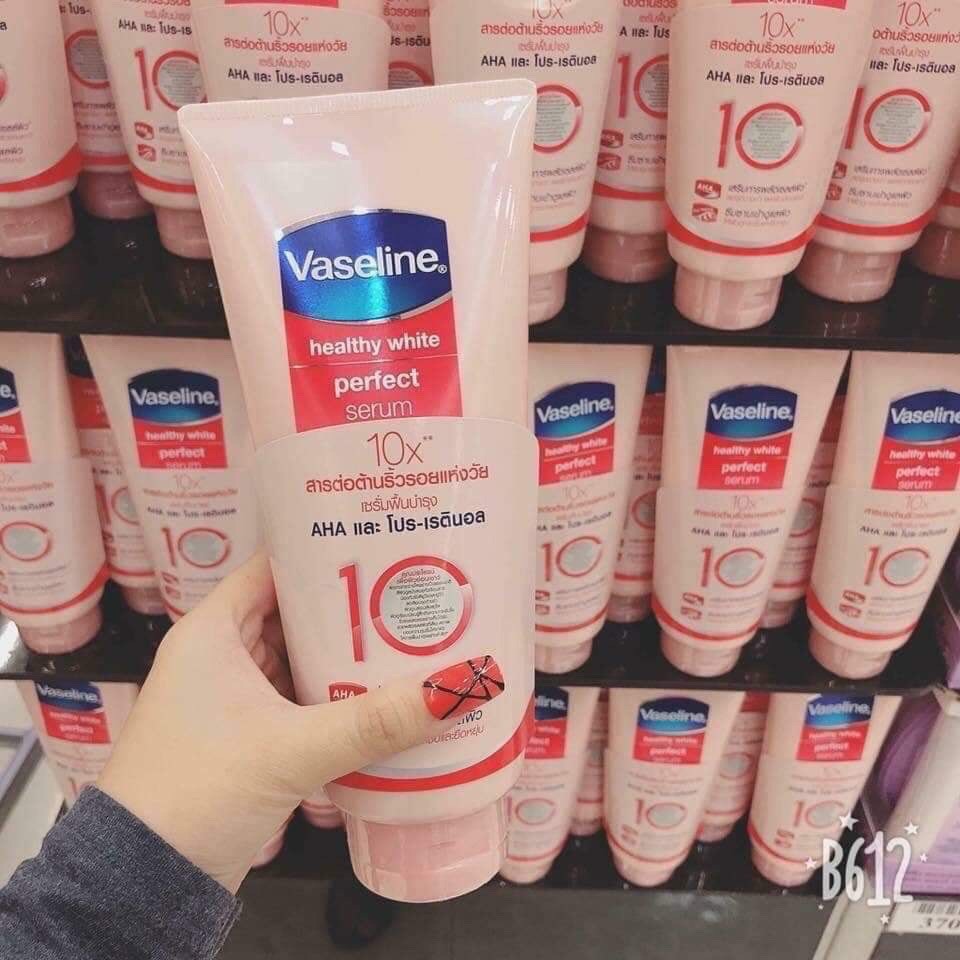 [ BILL STORE THÁI ] Kem dưỡng trắng da Vaseline 10x/50x Healthy White Perfect Serum 5.0