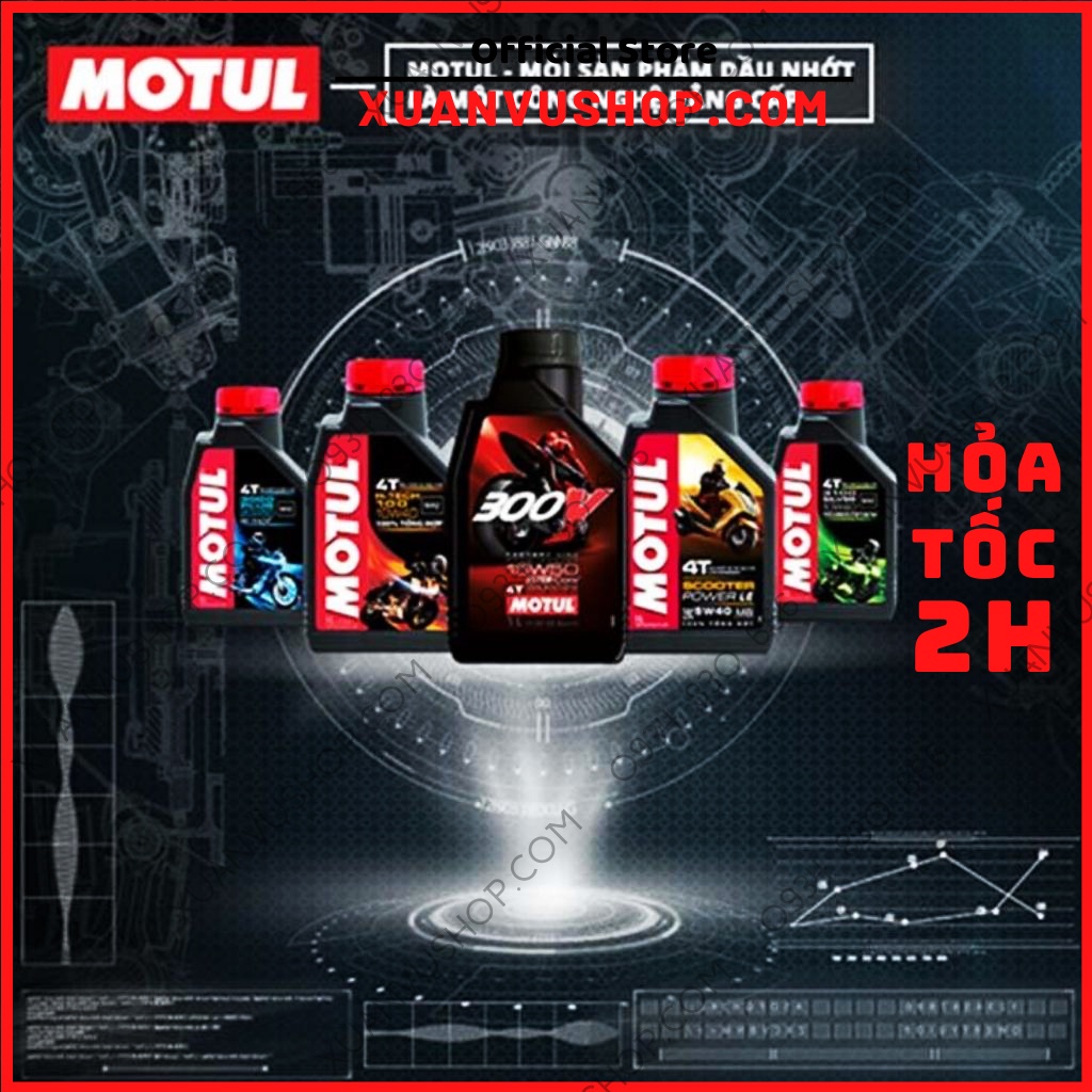 Nhớt Motul 3100 GOLD 1L 800ml cao cấp xe số sirius wave ex150 winner sonic raider satria dream exciter XUANVUSHOP