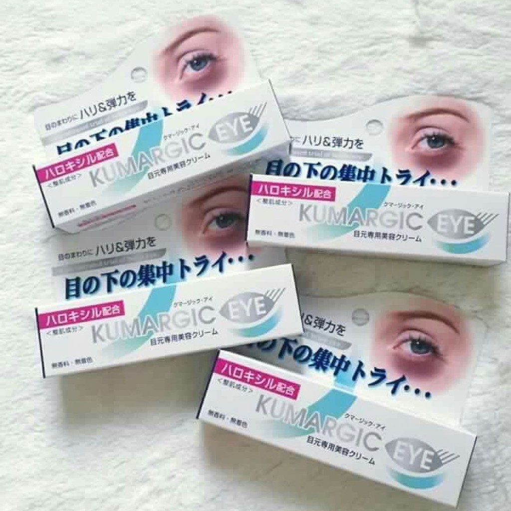 Còn 2 tuýp thanh lý rẻ - Kem Trị Thâm Quầng Mắt Kumargic Eye Cream  Nhật Bản
