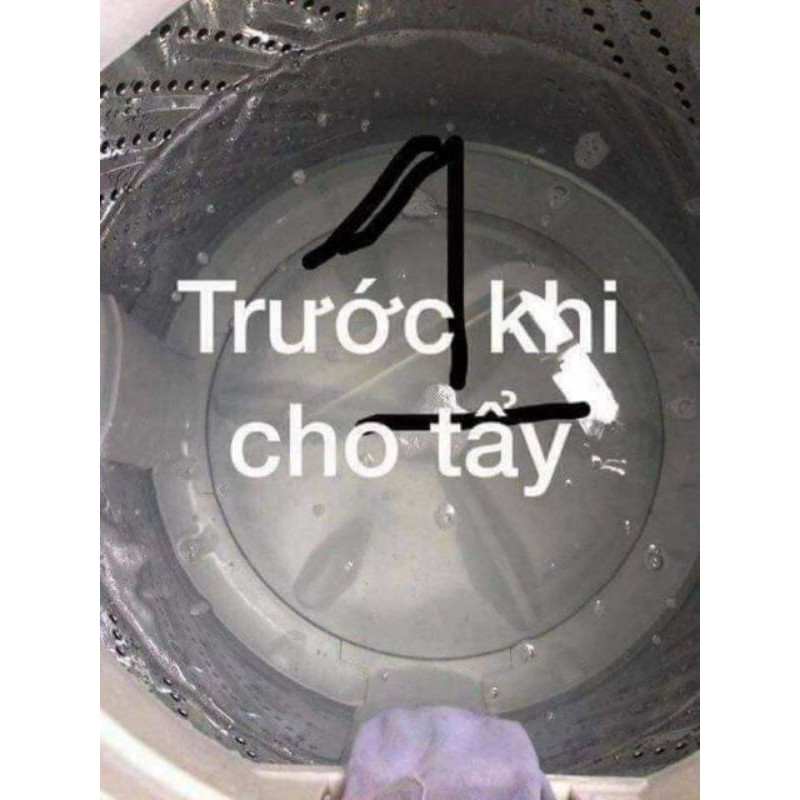 gói tẩy lồng máy giặt Hàn Quốc 450g