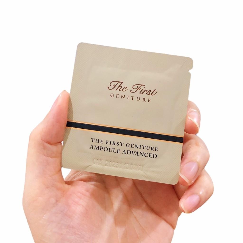Gói tinh chất vàng tái sinh, phục hồi da hư tổn Ohui The first - The First Ampoule Advanced