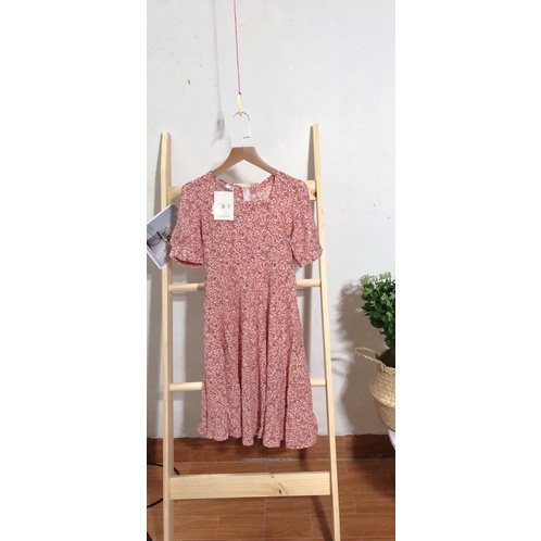 Váy hoa nhí babydoll ảnh thật
