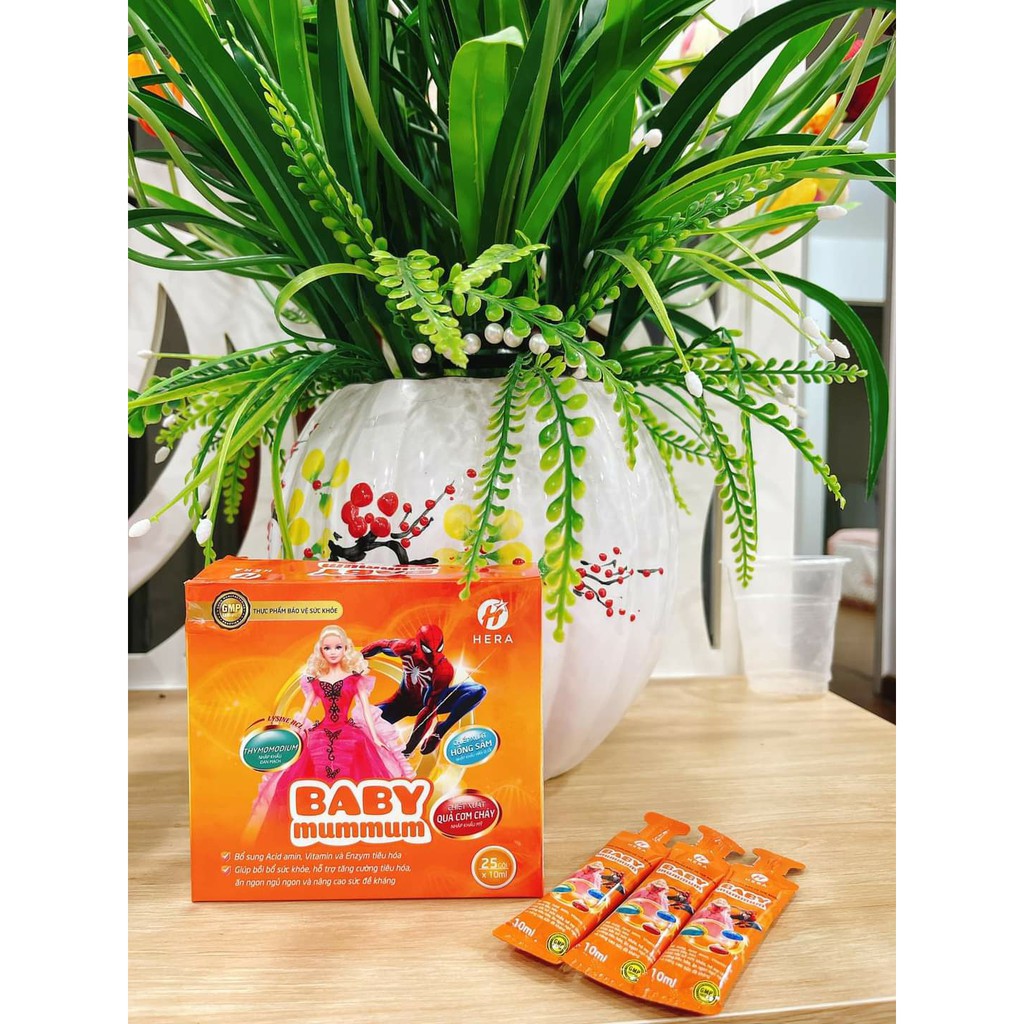 Siro ăn ngon BABY MUMMUM Siro Ăn Ngon Hera Hộp 25 gói