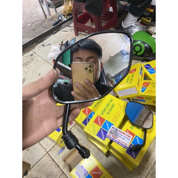 gương air blade chân ngắn(giá 1 đôi)