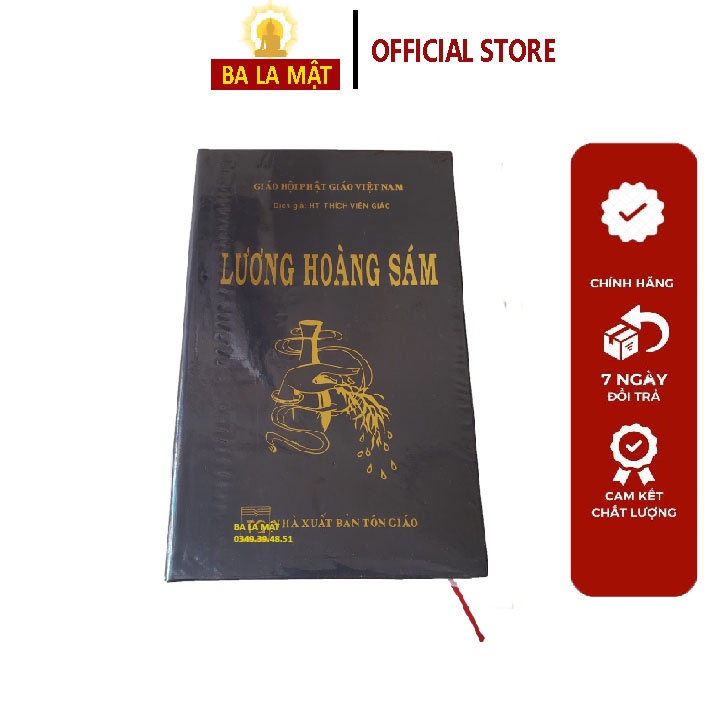 Sách - Lương Hoàng Sám Trọn Bộ Bìa Da