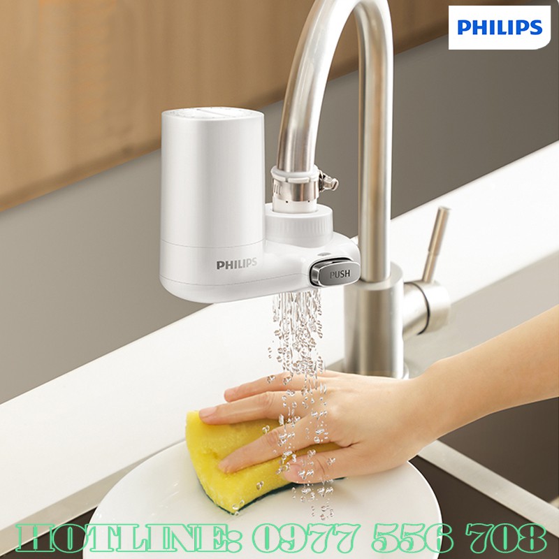 Lọc nước tại vòi 𝐅𝐑𝐄𝐄𝐒𝐇𝐈𝐏 Lọc nước đầu vòi Philips - slc.vn