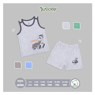 [XẢ HÀNG] Bộ ba lỗ bé trai JUDOBY JB280 (9-36M)