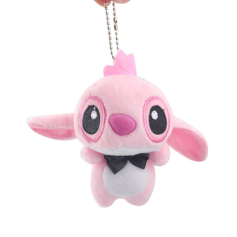 Móc khóa hình stitch nhồi bông đáng yêu 10cm