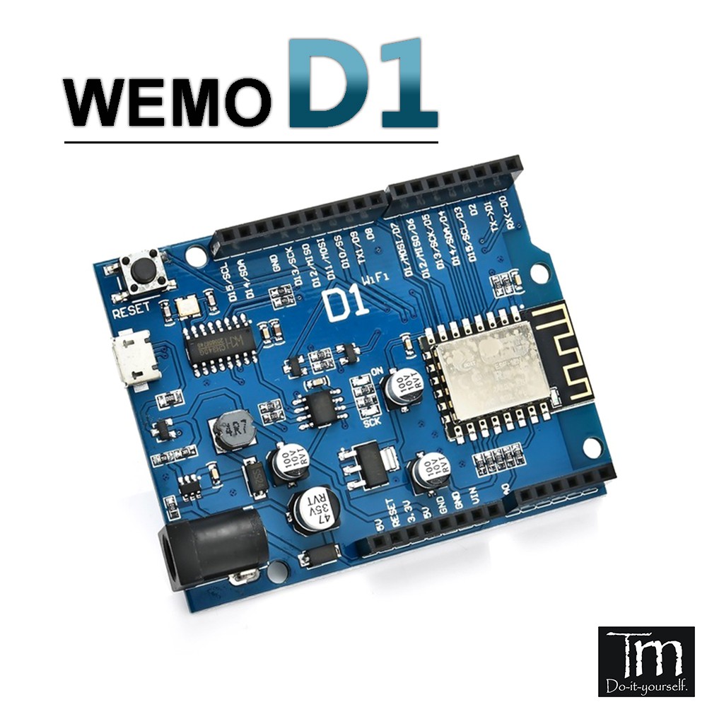 Mạch Arduino Wifi ESP8266 NodeMCU Lua WeMos D1 R2