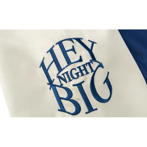 Áo khoác bomber Nelly thêu hình "Minlyese" áo Varsity