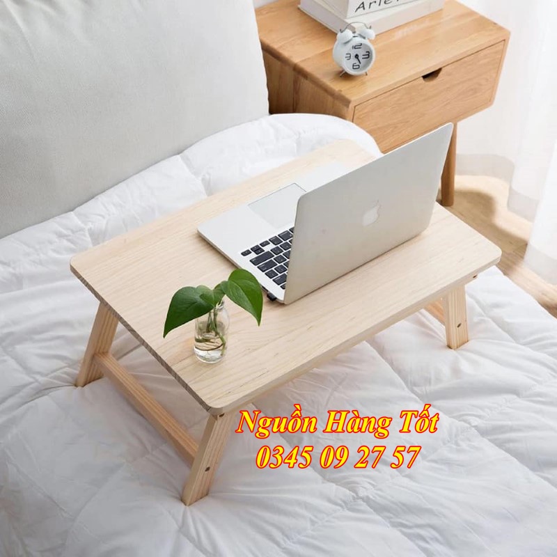 Bàn Gỗ Ngồi Bệt Xếp Gọn KAMA 70x50x26cm Tatami Kiểu Nhật Dùng Làm Việc, Bàn Laptop